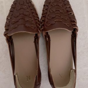 NISOLO size 8 Ecuador Huarache Sandal in Burnt Sienna